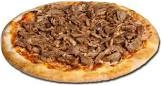pizzasaus, kaas, shoarma